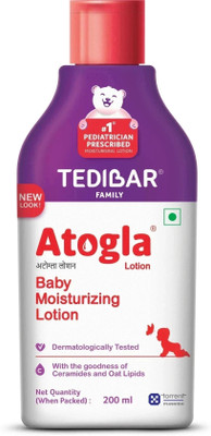 Atogla Baby Moisturising Lotion from Tedibar Family - By Torrent Pharma(200 ml)