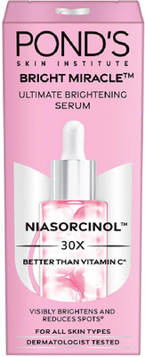 POND's Bright Miracle Ultimate Brightening Serum with Niasorcinol 30X better than Vit C(30 ml)