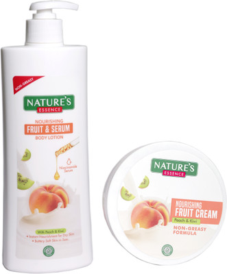 Nature's Essence FRUIT LOTION + FRUIT CREAM 2PC(500 ml)