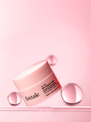 Foxtale Intense Hydrating Cream, Olive Leaf Extract & Niacinamide, Repairs Skin Barrier(50 g)