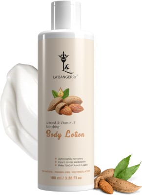 La'bangerry Almond and Vitamin E intensive Care Deep Moisture Nourishing Body Lotion(100 ml)