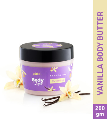 Plum BodyLovin' Vanilla Vibes Body Butter | Intense Moisture | Rich Shea Butter(200 g)