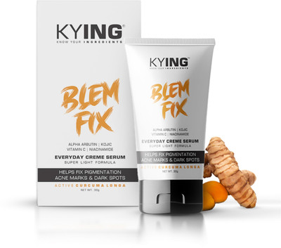 KYING Blemfix Everyday Creme Serum | Enriched with ALPHA ARBUTIN for Clear Complexion(30 ml)