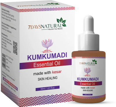 7 Days Kumkumadi Glow Face Oil For Dark Spots & Pigmentation Ance(30 ml)