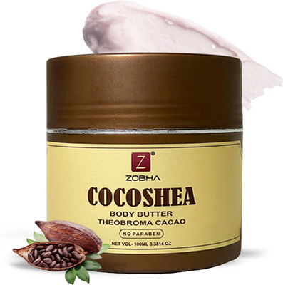 Zobha Deep Nourishment Body Butter with Cocoa & Almond Oils(100 ml)