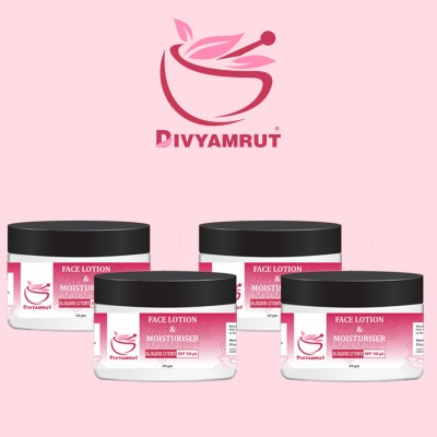 DIVYAMRUT Strawberry Skin Moisturizer Cream Reduce Dark Circle Clear Skin For Body(240 g)