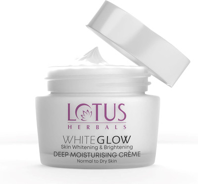 LOTUS HERBALS White Glow Skin Whitening And Brightening Deep Moisturizing Cream Spf 20(60 g)
