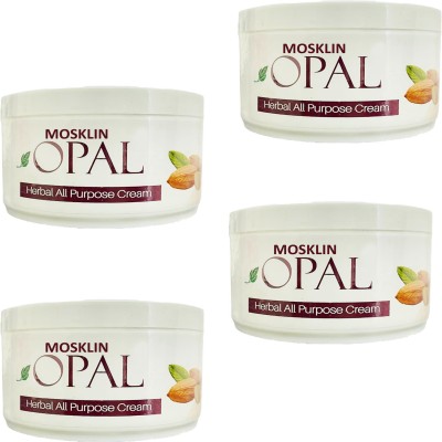 MOSKLIN OPAL ALMONDS ALL PURPOSE CREAM FOR SOFTNING & SMOOTH SKIN PACK OF 500gm x 4(2000 g)