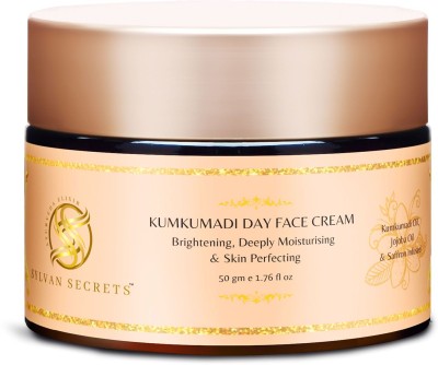 Sylvan Secrets Brightening and Skin Perfecting Kumkumadi Day Face Cream Repair Dull & Dry Skin(50 g)