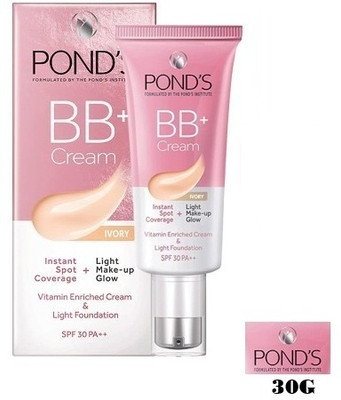 POND's BB+ CREAM SPF30 PA++ 30GRM IVORY SHADE (1PC)(30 g)