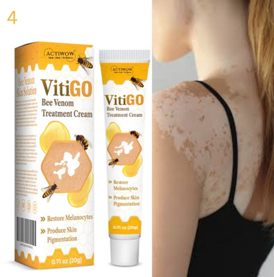 ACTIWOW Vitigo Bee Venom Cream with Tea Tree Oil(100 ml)