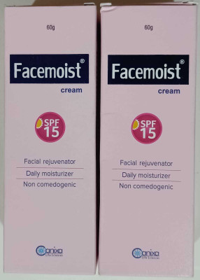 FACEMOIST moisturizing cream pack of 2(60 g)