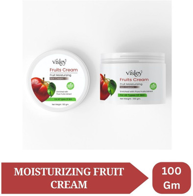 Visley Fruit Moisturizing Cream for all skin type(100 ml)