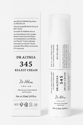 Dr.Althea New 345 Relief Cream – Calming Formula for Irritated & Sensitive Skin AL5(50 ml)