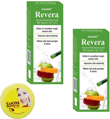NG MART REVERA MOISTURIZING CREAM WITH COCOA CREAM PACK OF-2(200 g)
