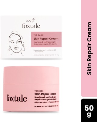 Foxtale Skin Repair Cream with Olive Leaf Extract, for Dry and Sensitive Skin(50 g)