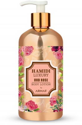 Hamidi LUXURY BODY LOTION-ROSE OUD (ALCOHOL FREE)(500 ml)