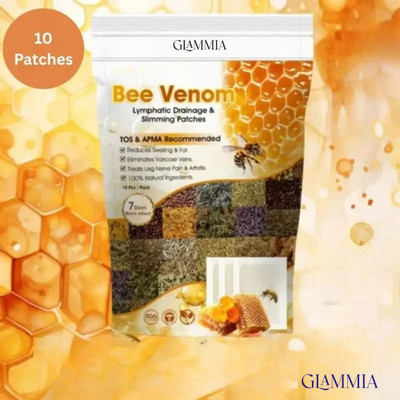 GLAMMIA Vee Venom Foot Patch | Daily Herbal Detoxification Formula(100 g)