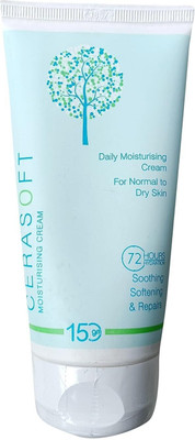 Cerasoft Daily Moisturising Cream For Normal to Dry Skin | Repair (Pack of 2)(300 g)