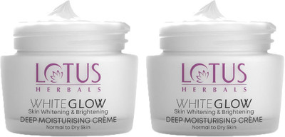 LOTUS HERBALS WhiteGlow Deep Moisturising, SPF 20, Face for Dry skin(120 g)