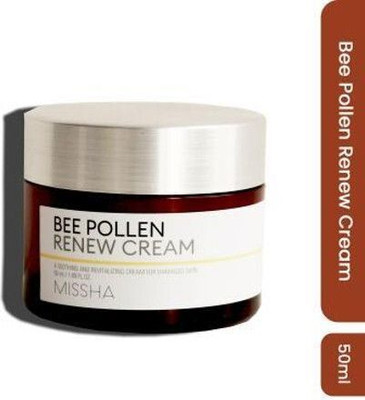 Missha BEE POLLEN RENEW CREAM Deep nourishment and for acne(50 ml)