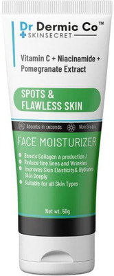 Dr Dermic Co CO Spots & Flawless Skin Face Moisturizer | 50g | Brightening & Hydrating(50 g)