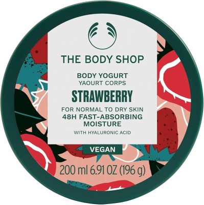 Body Shop STRAWBERRY BODY YOGURT FOR NORMAL TO DRY SKIN(200 ml)