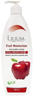 LILIUM Fruit Moisturizer Body Lotion, Healthy & Glowing Skin, Deep Nourishment(500 ml)