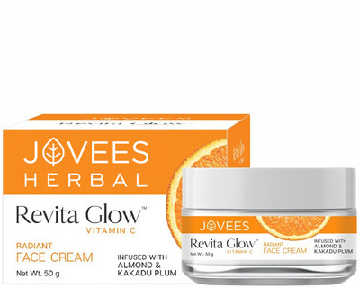 Jovees Herbal Revita Glow Vitamin-C Face Cream-50 gm(50 g)