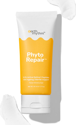 Earth Rhythm Phyto Repair Moisturizer with Vitamin C & Matrixyl for Dry & Dull Skin(50 g)