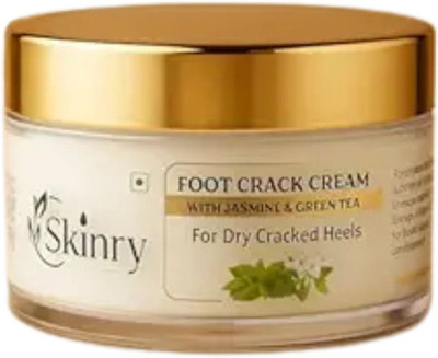 SKINRY Foot Crack Cream with Jasmine & Green Tea, Natural Repair for Dry Cracked Heels(50 g)