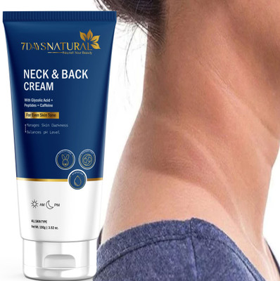 7 Days Natural Dark Neck Back Whitening Cream For Dark Knee, Elbow For Brightning Skin(100 g)