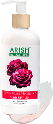 ARISH BIO-NATURAL Hydra Moist Moisturiser With SPF 30(300 ml)