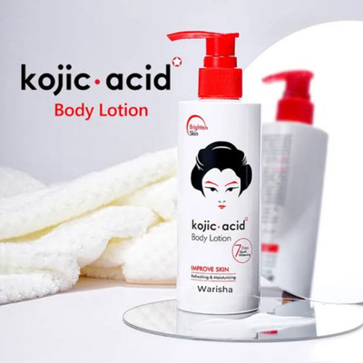 WARISHA Kojic acid with vitamin c 7 days whitening body lotion(250 ml)
