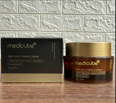 Maree Medicube Deep Vitamin C Capsule Cream – Brightening & Anti-Aging Skincare(55 g)