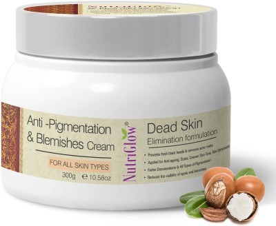 NutriGlow Anti-Pigmentation & Blemishes Facial Massage Cream with Vitamin E(300 g)