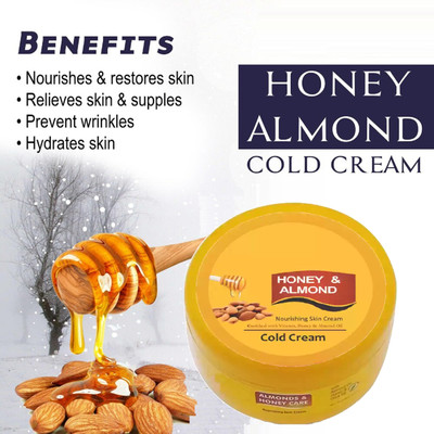 sheny soft Honey And Almond Cold Cream Nourishing Body Care(200 g)