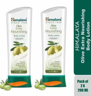 HIMALAYA Olive Extra Nourishing Body Lotion (2X200ml)(400 ml)