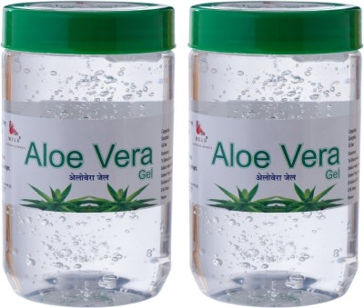 Meld Aloe Vera Gel - Multi Purpose - Skin and Hair - 500gm - Pack of 2(1 kg)
