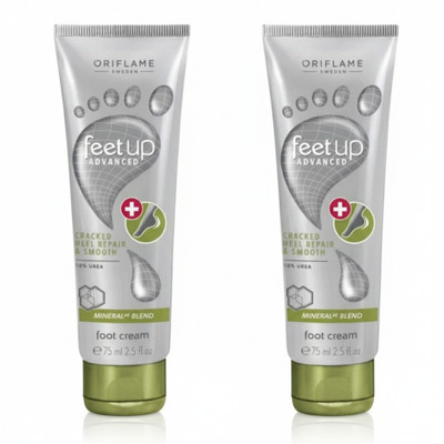 Oriflame Sweden Feetup Advanced Cracked Heel Repair Foot Cream(150 g)