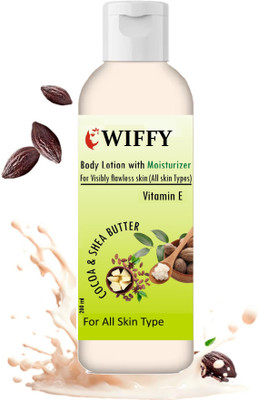 Wiffy Shea Butter Moisturizer | Hydration for Dry Skin ((200 ml)