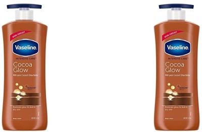 Vaseline COCOA GLOW BODY LOTION 1.200 L X C.OF 2(1200 ml)