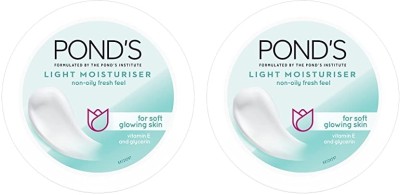 POND's LIGHT MOISTURISER NON -OILY FRESH 100 G X 2 NEW PACK(200 g)