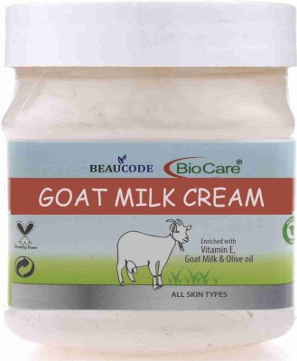 BEAUCODE BioCare Goat Milk Face Cream for Toning, Emollient, Softening, Moisturizing.(250 g)