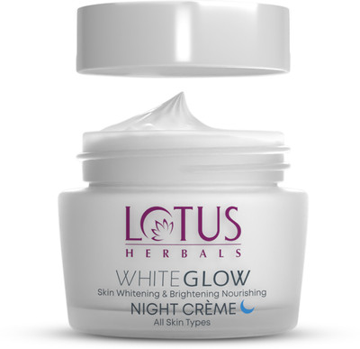 LOTUS HERBALS Whiteglow Skin Whitening & Brightening Night Cream(40 g)