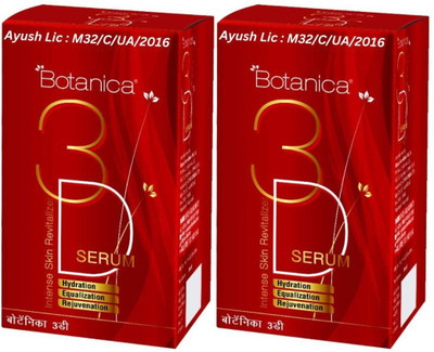 Dabur Botanica 3D Intense Skin Revitalizer (Pack of 2)(30 ml)