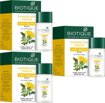 BIOTIQUE Dandelion Youth Anti-ageing Serum(40 *3)(120 ml)