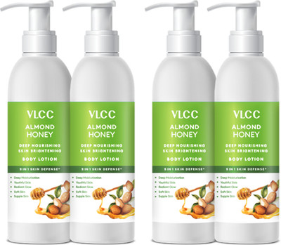 VLCC Almond Honey Deep Body Lotion Buy One Get One(Pack of 2)(1400)