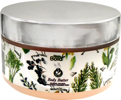 RASBOLD Organics 9 Herbs Body Butter With Shea Butter, Cocoa Butter, 5 Essential Oils(50 ml)