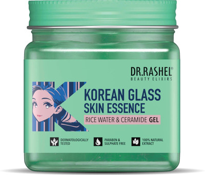 DR.RASHEL Korean Glass Skin Gel for Face & Body | Rice Water & Ceramide for Smooth Skin(380 ml)